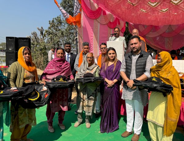 विधायक आशीष शर्मा ने नाहलवीं और आघार के 170 पूर्व सैनिकों, सैन्य परिवारों को किया सम्मानित