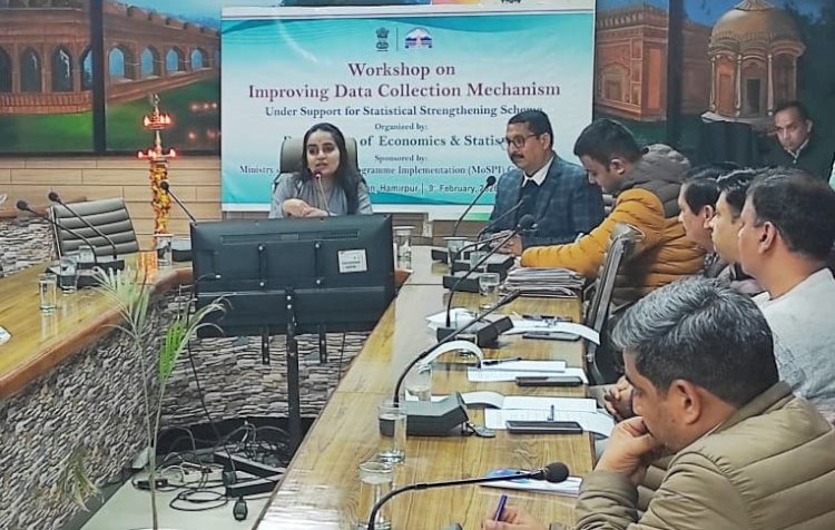 डाटा एकत्रीकरण में सटीकता एवं गुणवत्ता का रखें ध्यान : गंधर्वा राठौड़