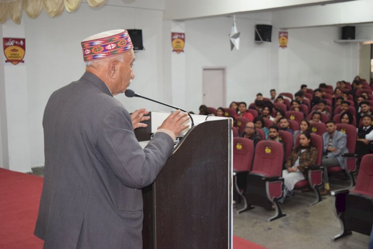 शिमला विश्वविद्यालय ने प्रथम और द्वितीय वर्ष के छात्रों के लिए अभिविन्यास कार्यक्रम आयोजित किया