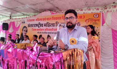 महिलाओं का सम्मान और उनके अधिकार सुनिश्चित करना संपूर्ण समाज का दायित्व : अभिषेक कुमार गर्ग