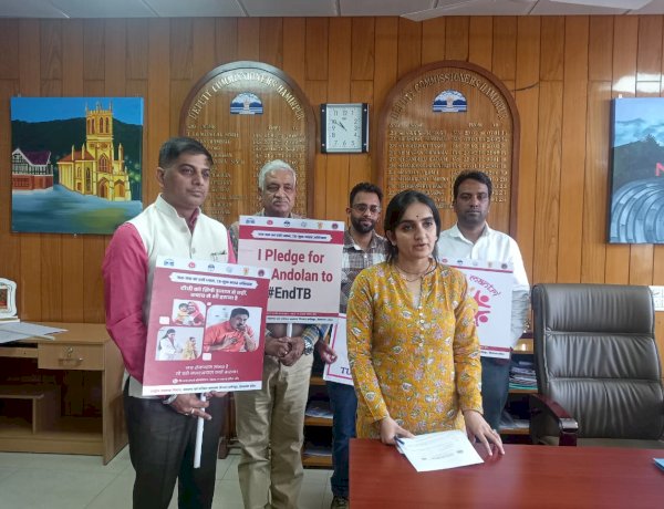 टीबी मुक्त हमीरपुर के लिए डीसी ने किया 100 दिवसीय अभियान का शुभारंभ