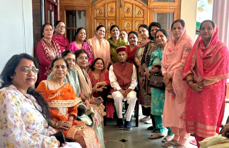 महिलाओं की भागीदारी से ही सशक्त लोकतंत्र का निर्माण संभव: प्रो. प्रेम कुमार धूमल