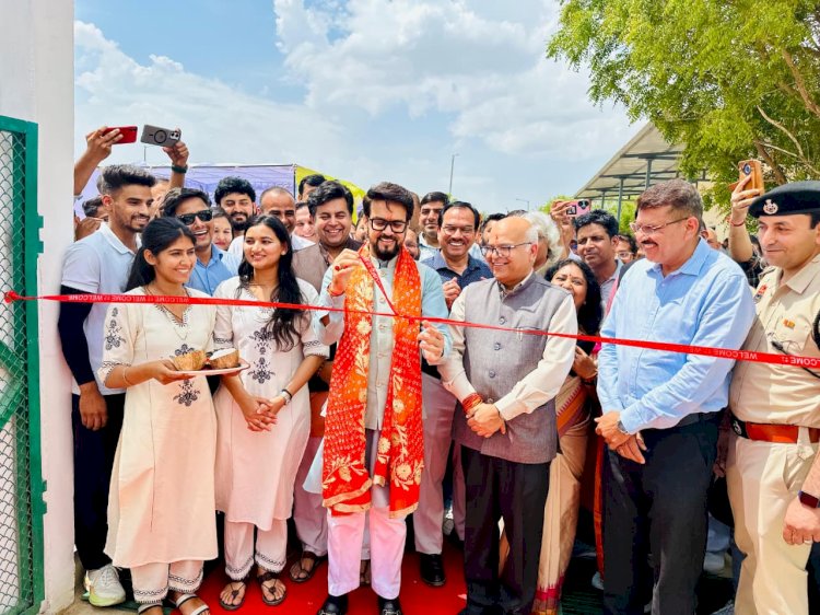 मोदी सरकार ने दशक में हासिल की शतक की उपलब्धि: अनुराग सिंह ठाकुर