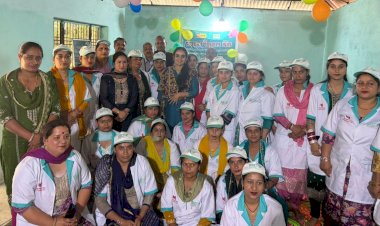 उपायुक्त गंधर्वा राठौड़ ने किया आरसेटी के प्रशिक्षण शिविर का निरीक्षण, महिलाओं का मार्गदर्शन किया