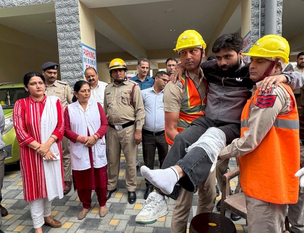 बड़सर के मिनी सचिवालय में भी की मॉक ड्रिल