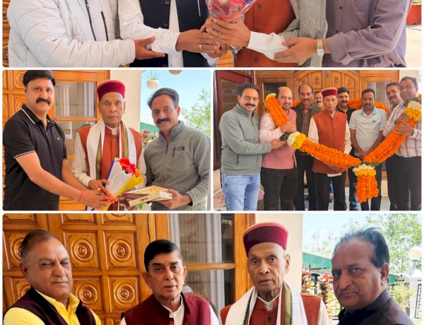 प्रेम और जनसमर्थन का अद्भुत संगम: पूर्व मुख्यमंत्री प्रोफेसर धूमल को लगातार मिल रही जन्मदिन की शुभकामनाएं