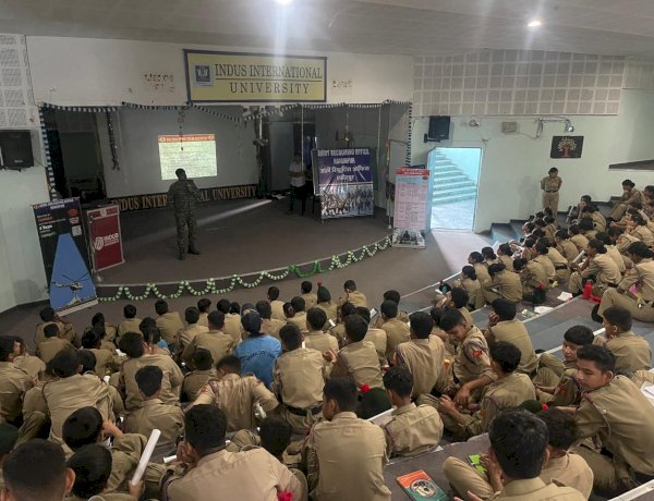 सेना भर्ती कार्यालय के अधिकारियों ने किया एनसीसी कैडेट्स का मार्गदर्शन