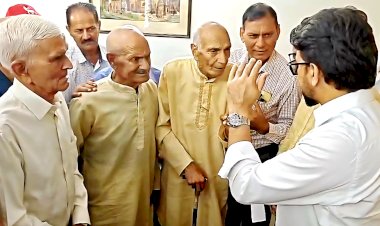 बणी पंचायत के मंगरोली गांव के प्रतिनिधिमंडल ने अनुराग ठाकुर से की भेंट; पहली ही मुलाकात में सांसद की सादगी और आत्मीयता से अभिभूत हुए वयोवृद्ध