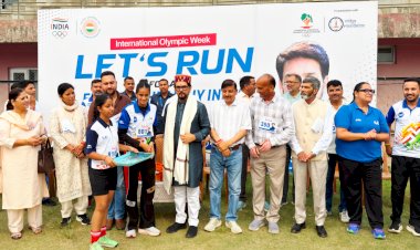 फिटनेस स्वस्थ, सशक्त और विकसित भारत की नींव, युवाओं को खेल एवं सक्रिय जीवनशैली अपनानी होगी : अनुराग सिंह ठाकुर