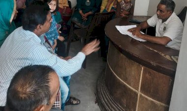 कसियाना गांव तक सड़क न होने का मामला उठाया, नरेश कुमार दर्जी ने ग्रामीणों को दिलाया समाधान का भरोसा