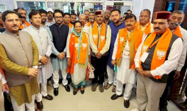 मोदी सरकार की जनकल्याणकारी योजनाओं को घर-घर पहुंचाना संगठन का प्रथम दायित्व: अनुराग सिंह ठाकुर