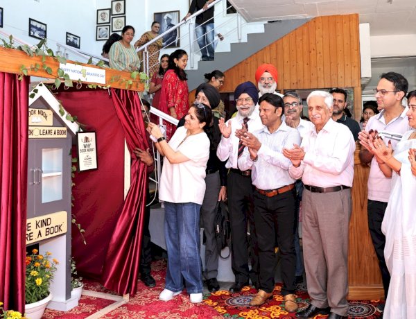 शूलिनी विवि में पढ़ने, और सस्टेनेबिलिटी को बढ़ावा देने के लिए 'बुक नुक' पहल शुरू की गई