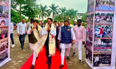 संघर्ष को अपनाएं और विकसित भारत निर्माण में निभाएं भूमिका; अपना ब्रांड स्वयं बनाएं, चुनौतियों से न डरें: अनुराग सिंह ठाकुर