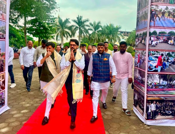संघर्ष को अपनाएं और विकसित भारत निर्माण में निभाएं भूमिका; अपना ब्रांड स्वयं बनाएं, चुनौतियों से न डरें: अनुराग सिंह ठाकुर