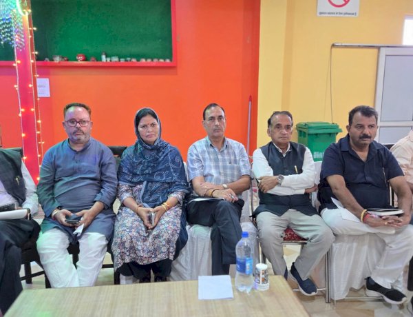 भोरंज व समीरपुर मंडल की संयुक्त बैठक आयोजित, संगठन को मजबूत करने और आगामी कार्यक्रमों को लेकर बनी रणनीति