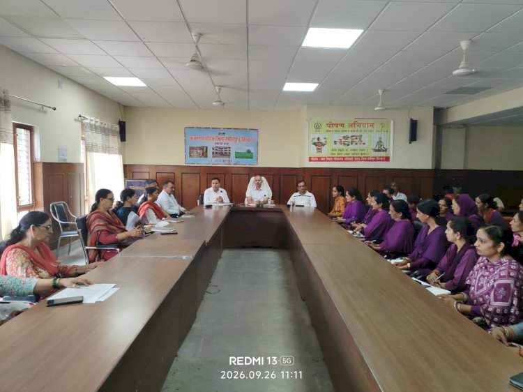 कुपोषित बच्चों के स्वास्थ्य की करें नियमित निगरानी : एसडीएम