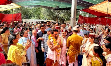 प्रवासी हिमाचलियों ने रखा हिमाचल की टोपी का मान: फरीदाबाद में हिमाचल वेलफेयर एसोसिएशन के समारोह में बोले अनुराग सिंह ठाकुर