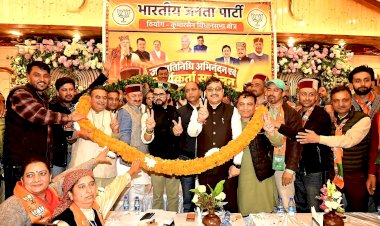 कांग्रेस की विदाई में ही राज्य की भलाई: अनुराग सिंह ठाकुर