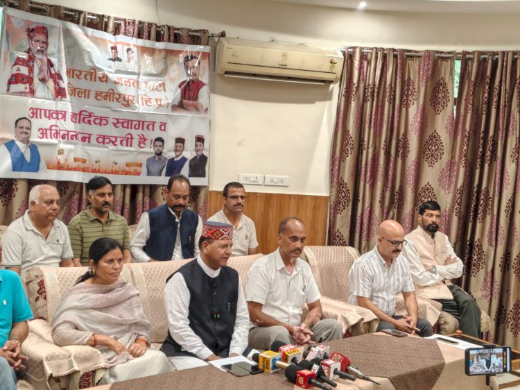 प्रदेश सरकार फिर ले रही ₹600 करोड़ का कर्ज, चार वर्षों में भारी उधारी के बावजूद सड़क, स्वास्थ्य और जनसुविधाओं की स्थिति पर सरकार जवाब दे : डॉ. बिंदल