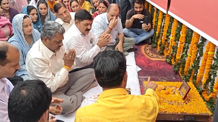 सुरेश कुमार ने 17.32 करोड़ रुपये के 31 कार्यों के शिलान्यास एवं उदघाटन किए