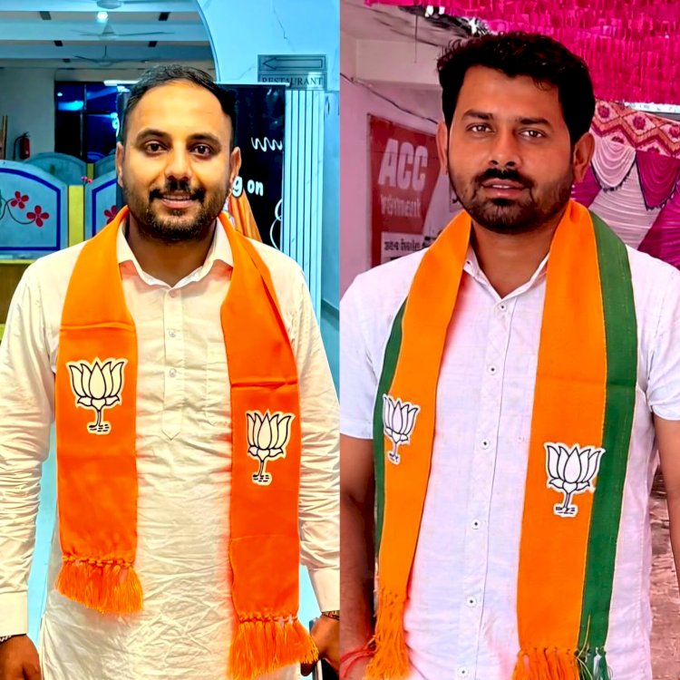 नादौन भाजपा संगठन में फेरबदल, आशीष राणा जिला कार्यसमिति सदस्य नियुक्त; प्रगुण गौतम को युवा मोर्चा की कमान